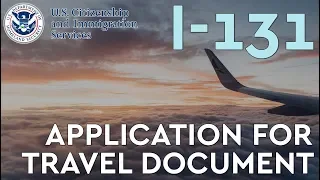 Application for Travel Document | I-131 Application Form