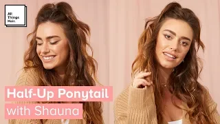 Half-Up Ponytail | Easy Hair Tutorial