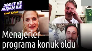 Demet ve Alişan ile Sabah Sabah | Menajerler Programa Konuk Oldu