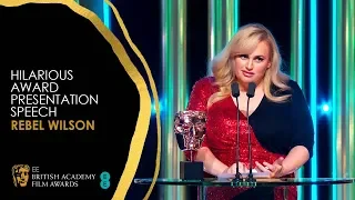 Iconic Moment when Rebel Wilson Delivers Funny, Incredible Speech | EE BAFTA Film Awards 2020