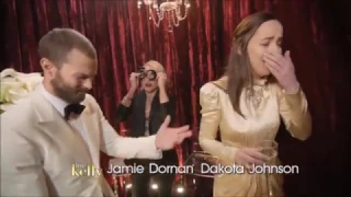 Jamie Dornan, Dakota Johnson - Oscars Backstage (Live with Kelly)