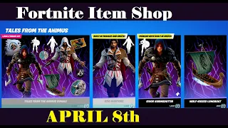 Fortnite Item Shop *NEW* ASSASSIN'S CREED SET!  April 8 2022 (Fortnite Battle Royale)