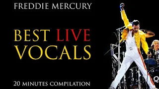 Freddie Mercury - BEST LIVE VOCALS (1974 - 1986)