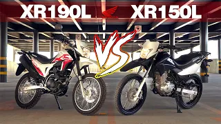 Honda XR150L vs XR190L - Differences and Similarities in less than 6 minutes