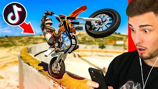 UNMÖGLICHE TIK TOK STUNTS NACHMACHEN in GTA 5!