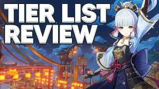I reviewed the first Genshin Impact tier list