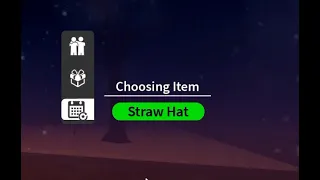 Getting straw hat from daily spins in Project Slayers