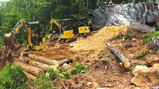 Building The Diving Board: A Rock Slab Drop | Skidmarks Trail - Driving Range | @SkillsWithPhil