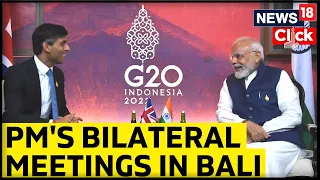 PM Modi News | G20 Summit 2022 | PM Modi's Series Of Bilateral Meeting With World Leaders | News18