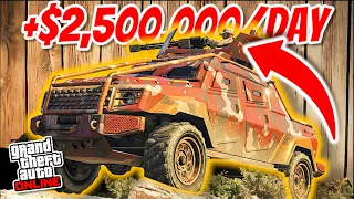 How to Make +$2,500,000 Daily in Gta 5 Online (Bunker Money Guide)