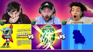 TRIPLE PACK OPENING D'OEUFS LÉGENDAIRES de ZINZIN contre Youyou et Periado sur Brawl Stars