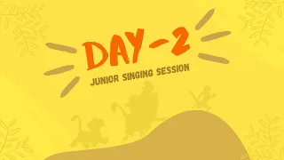 VBS ’21 | Day 2 | Singing Session | Juniors | Hakuna Matata