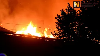 Горить госпіталь в Луцьку | Волинські Новини