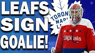 Maple Leafs sign Ilya Samsonov!