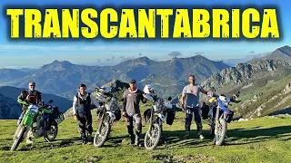 TRANSCANTABRIAN MOTORCYCLE TRIP. Day 1. 80% offroad