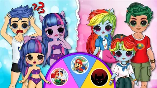 NEW FASHION for MLP Twilight Sparkle, Rainbow Dash & Friends 😍 - DIY Paper Dolls & Craft