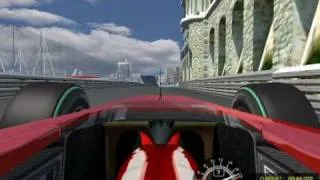 rFactor F1 2010 - Ferrari - Monaco onboard lap