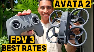 The BEST Rates for Cinematic Flying - DJI AVATA2