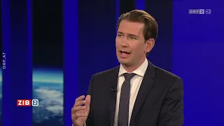 ZIB 2: Bundeskanzler Kurz über den EU-Gipfel (21.7.2020)