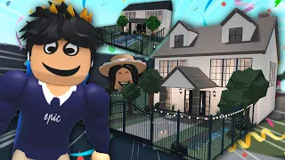 HELPING REBUILD MY NIECE'S BLOXBURG HOUSE...