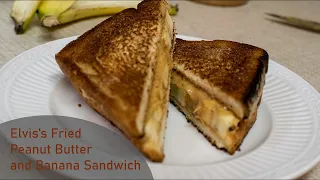 Elvis Fried Peanut Butter & Banana Sandwich