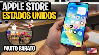 iPHONE 14 PRO MAX na APPLE STORE 😮 POBRE COMPRA FÁCIL NOS EUA