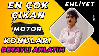 Ehliyet Sınav Soruları / Ehliyet Motor Dersi / Motor Bilgisi / Ehliyet Motor Soruları 2021 / Motor