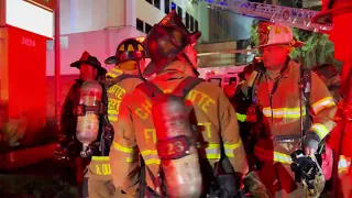 Charlotte Fire responds to hotel fire