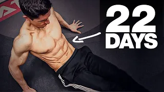 Get a “6 Pack” in 22 Days! (HOME AB WORKOUT)