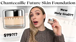 CHANTECAILLE FUTURE SKIN FOUNDATION | worth it?? | REVIEW, Demo & Wear Test on DRY SKIN | EUPHORIA