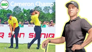 Cameron Champ Pro Golfer キャメロン・チャンプ 米国の女子ゴルフ スローモーションスイング!!! 카메론 챔프 프로