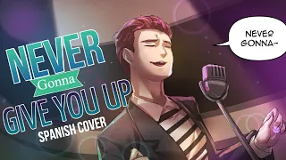 Never Gonna Give You Up - Anime Version || Cover En Español by OsielArtMusic