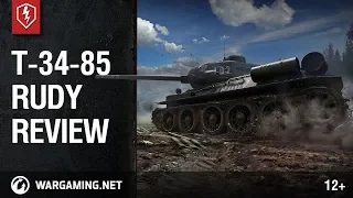 WoT Blitz. T-34-85 Rudy Review
