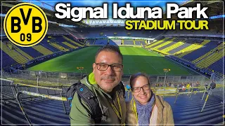 Borussia Dortmund Stadium Tour! Visiting The Signal Iduna Park!!!