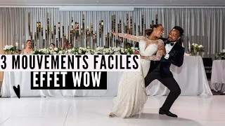 [TUTO MARIAGE] 3 MOUVEMENTS EFFET WOW SPECIAL DEBUTANTS POUR VOTRE OUVERTURE DE BAL ROMANTIQUE