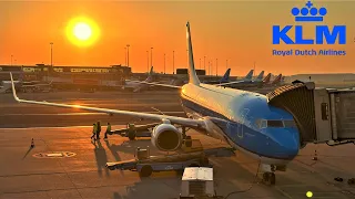 🇳🇱 Amsterdam - Paris CDG 🇫🇷  KLM Boeing 737-800 [FULL FLIGHT REPORT]