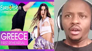 Marina Satti - Zari | 🇬🇷 Greece | First Rehearsal | Eurovision 2024 REACTION