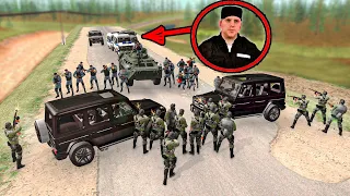 БРИГАДА НАПАЛА НА КОЛОННУ С ЗЕКАМИ! МЕНЯ ХОТЯТ СПАСТИ! GTA CRMP