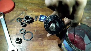 The fastest way to build a Semi-Sealed BMX Cassette Hub From Scratch. (DIY Assembly)