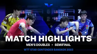 Lin Gaoyuan/Lin Shidong vs An Jaehuyn/Cho Seungmin | MD SF | WTT Star Contender Bangkok 2023
