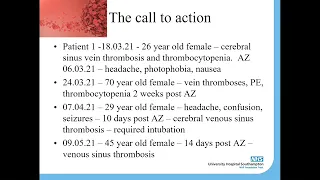 Vaccine Induced Thrombocytopenia & Thrombosis (VITT) by Kerry Dowling