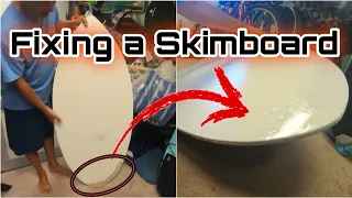 How to Fix the Bottom of a Skimboard