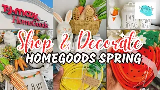 HOMEGOODS SPRING SHOP AND DECORATE WITH ME