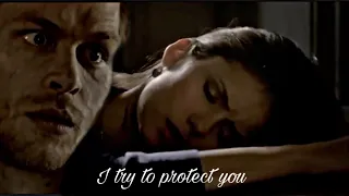 Klaus and Elena  “I try to protect you” / Клаус и Елена «Я пытаюсь защитить тебя»