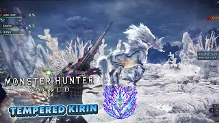 Tempered Kirin Kuda Berkekuatan Petir!! - Monster Hunter World Side Quest • No Commentary Pt2