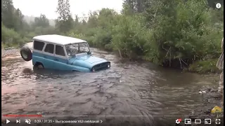 Рыбалка Уаз утонул в Ручье Серия 1 Выживание Тайга Охота Таежный Сибирь Таймень Хариус Лес Природа