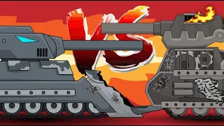 Lanzer VS Demon in underworld - Cartoon about tanks #Valkyrieanimations