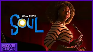 Soul (2O2O) - Joe Gardner Meet Dorothea Williams - Behind Music Stage | MᴏᴠɪᴇCʟɪᴘ4ᴜ | Movie Clip 4K