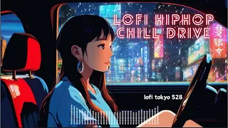 Chill Night Drive: Lofi Hip-Hop Beats | Cool Vibes with a Cute Girl