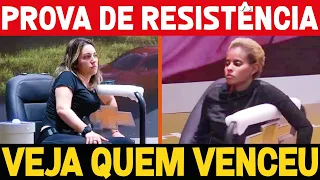 VEJA QUEM GANHOU A PROVA DE RESISTÊNCIA BBB E ESTÁ NA FINAL